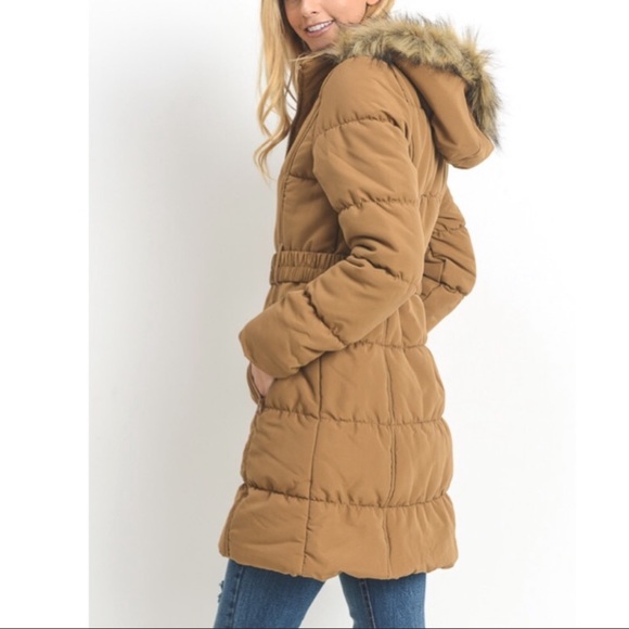 🍂🍁Gorgeous Anorak Camel Colored Jacket 🧥 - Picture 2 of 6